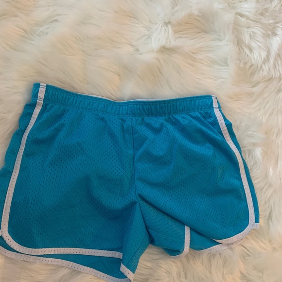 Blue athletic shorts - Picture 1 of 1